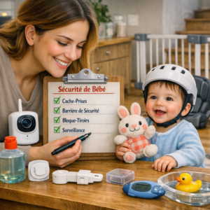 liste de sécurité pour la maison, checklist jeunes enfants, accidents domestiques