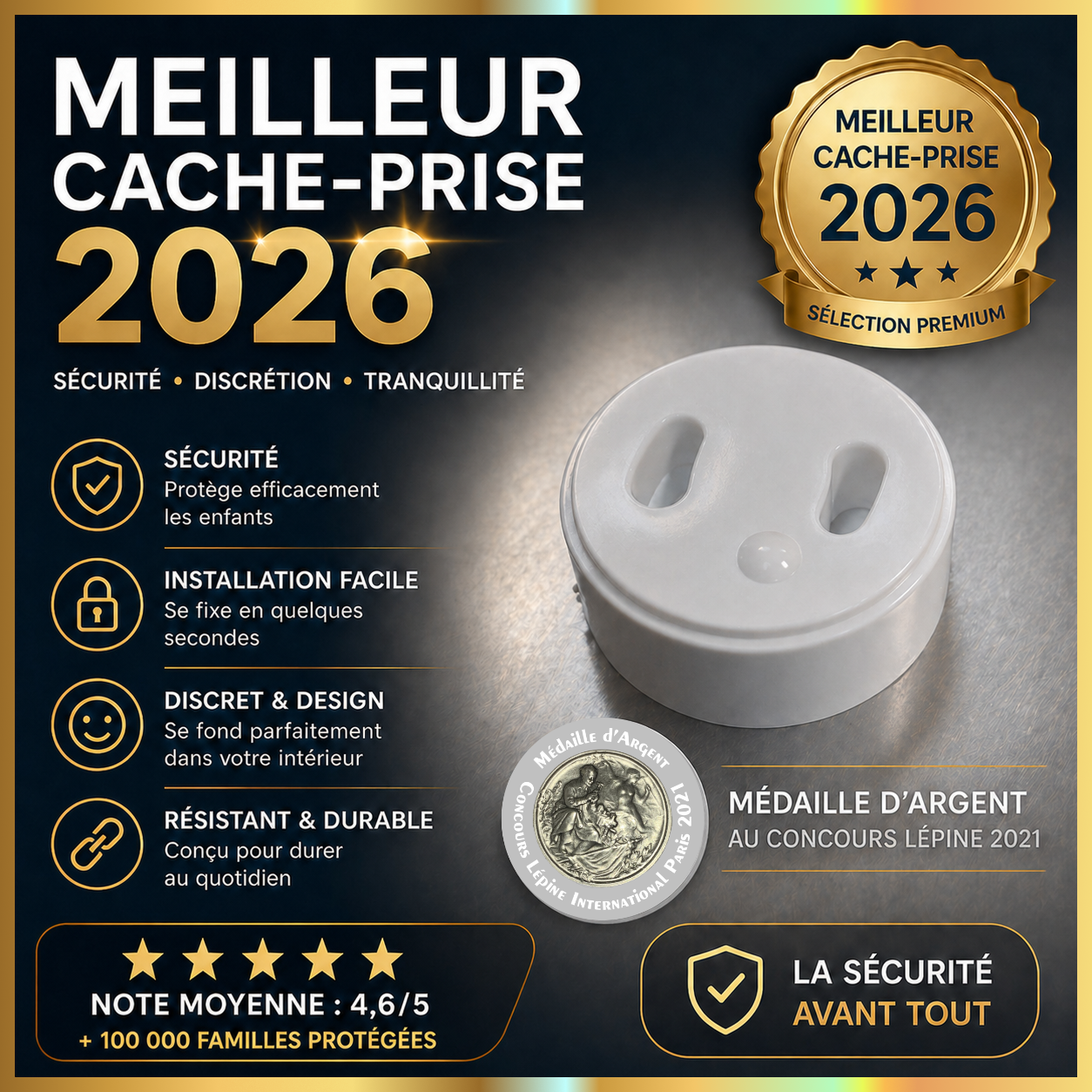 Meilleur Cache prise bébé - numéro 1 des ventes categorie Cache Prise